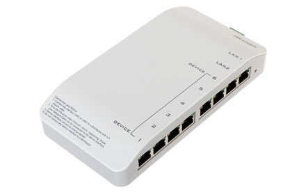 SWITCH DS-KAD606-P DEDICADO A VIDEOPORTEROS IP Hikvision